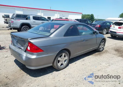 2004 Honda Civic Ex from USA, damaged, VIN 1HGEM21924L017648